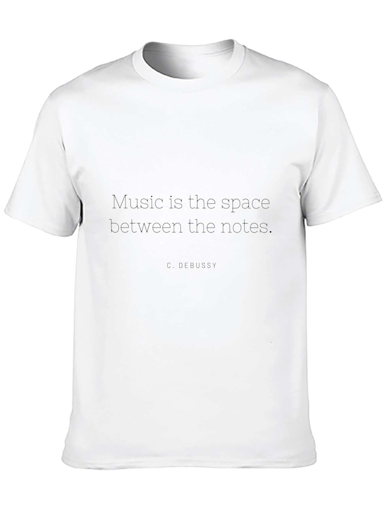 Music is Space Between Notes T-Shirt