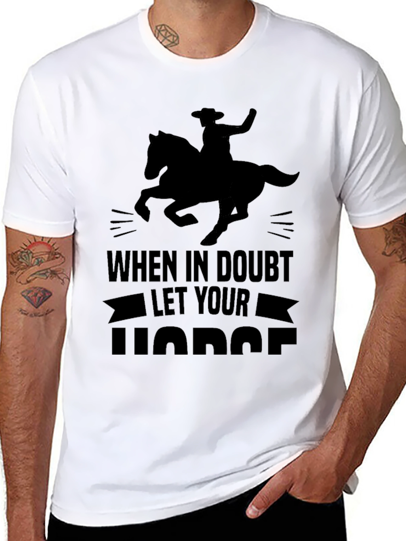 When In Doubt Let Your Horse T-Shirt