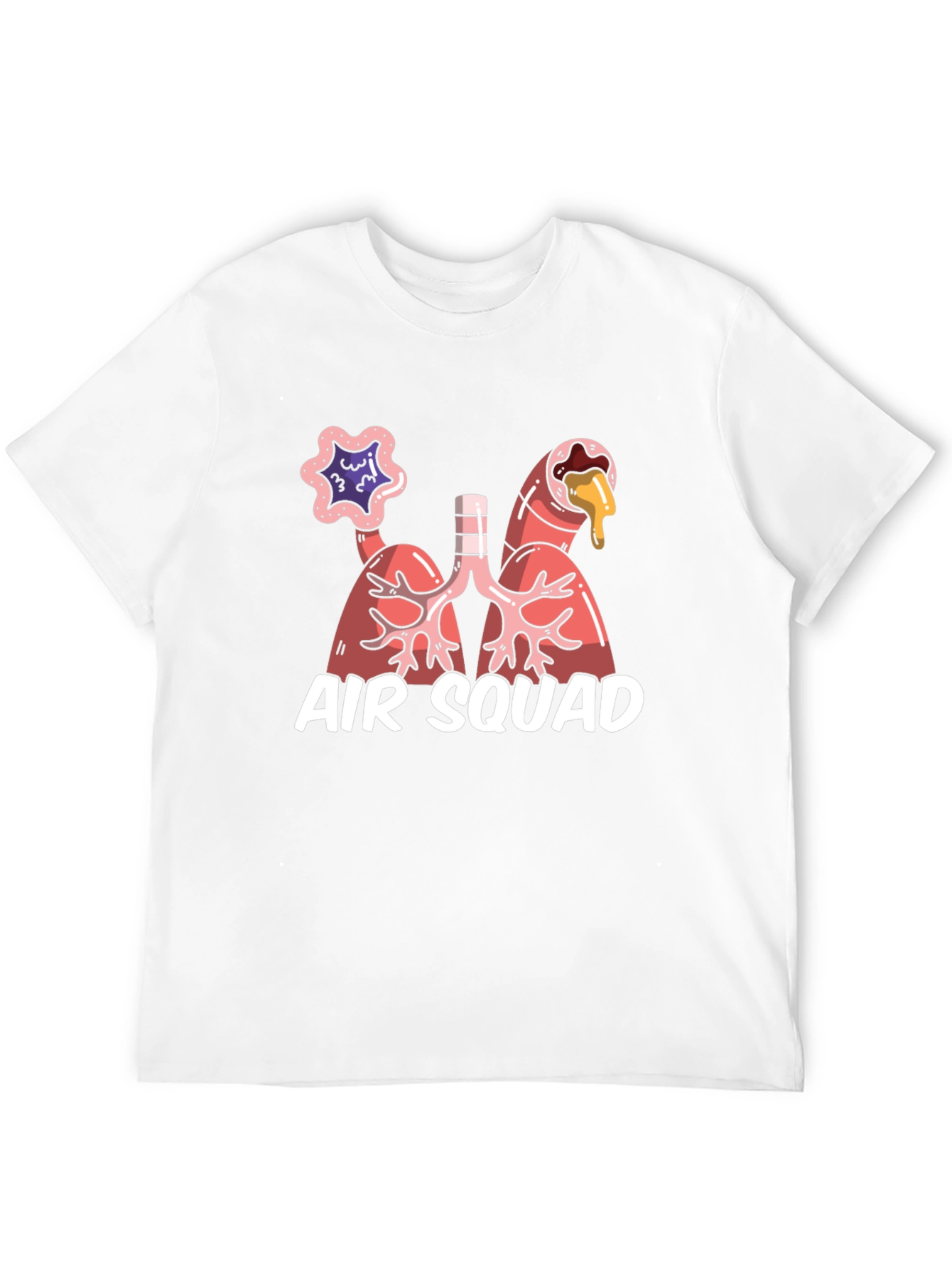 Air Squad Graphic Tee - Lung Anatomy
