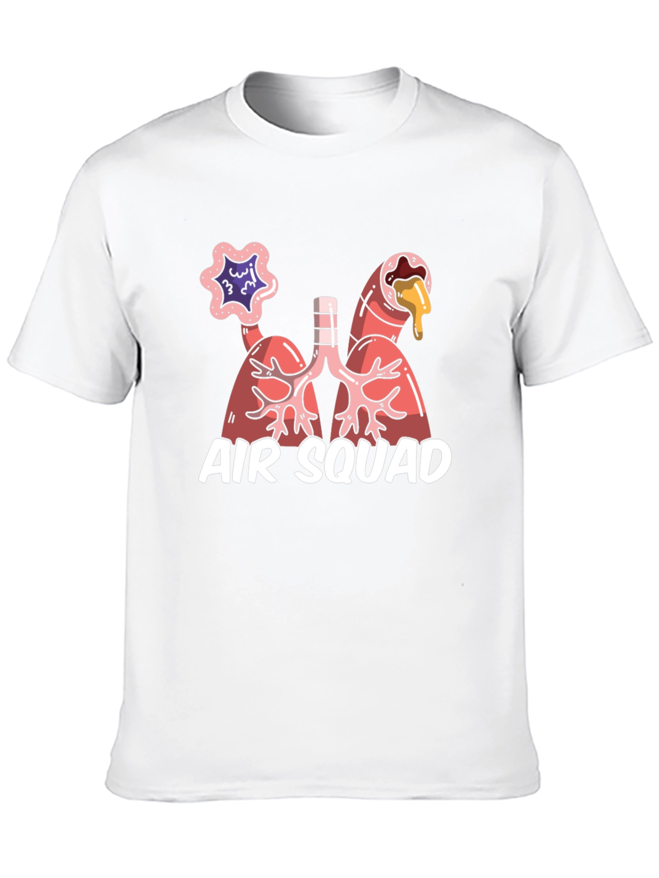 Air Squad Graphic Tee - Lung Anatomy