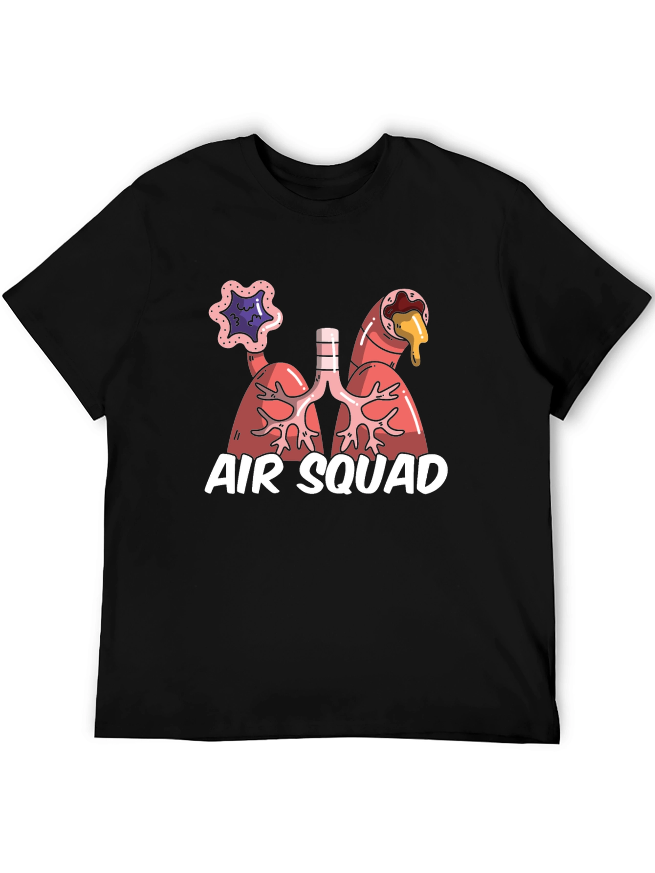 Air Squad Graphic Tee - Lung Anatomy