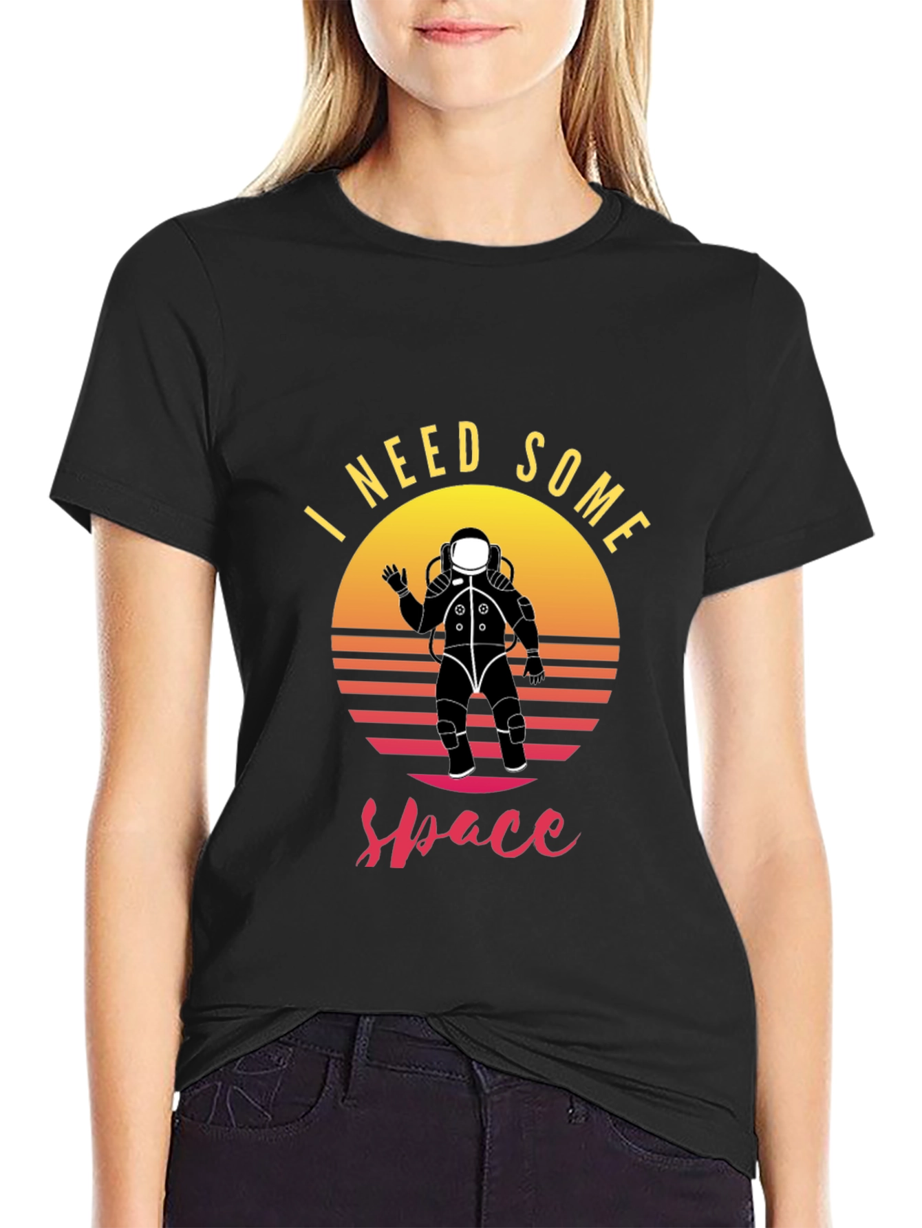 I Need Some Space T-Shirt - Astronaut Graphic Tee