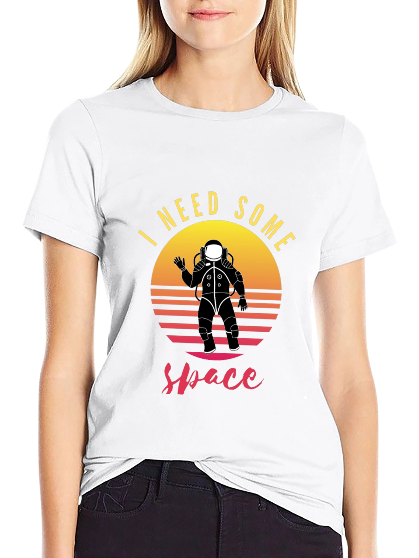I Need Some Space T-Shirt - Astronaut Graphic Tee