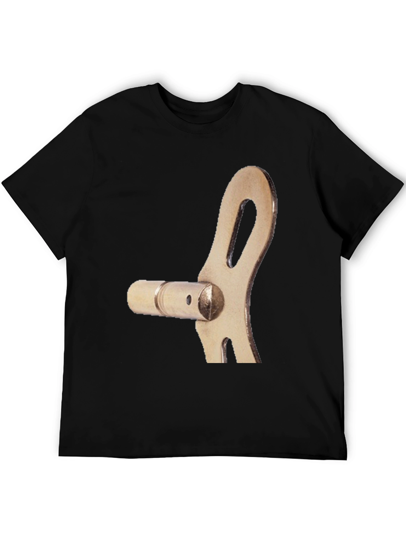 Novelty Mechanical Part Graphic T-Shirt