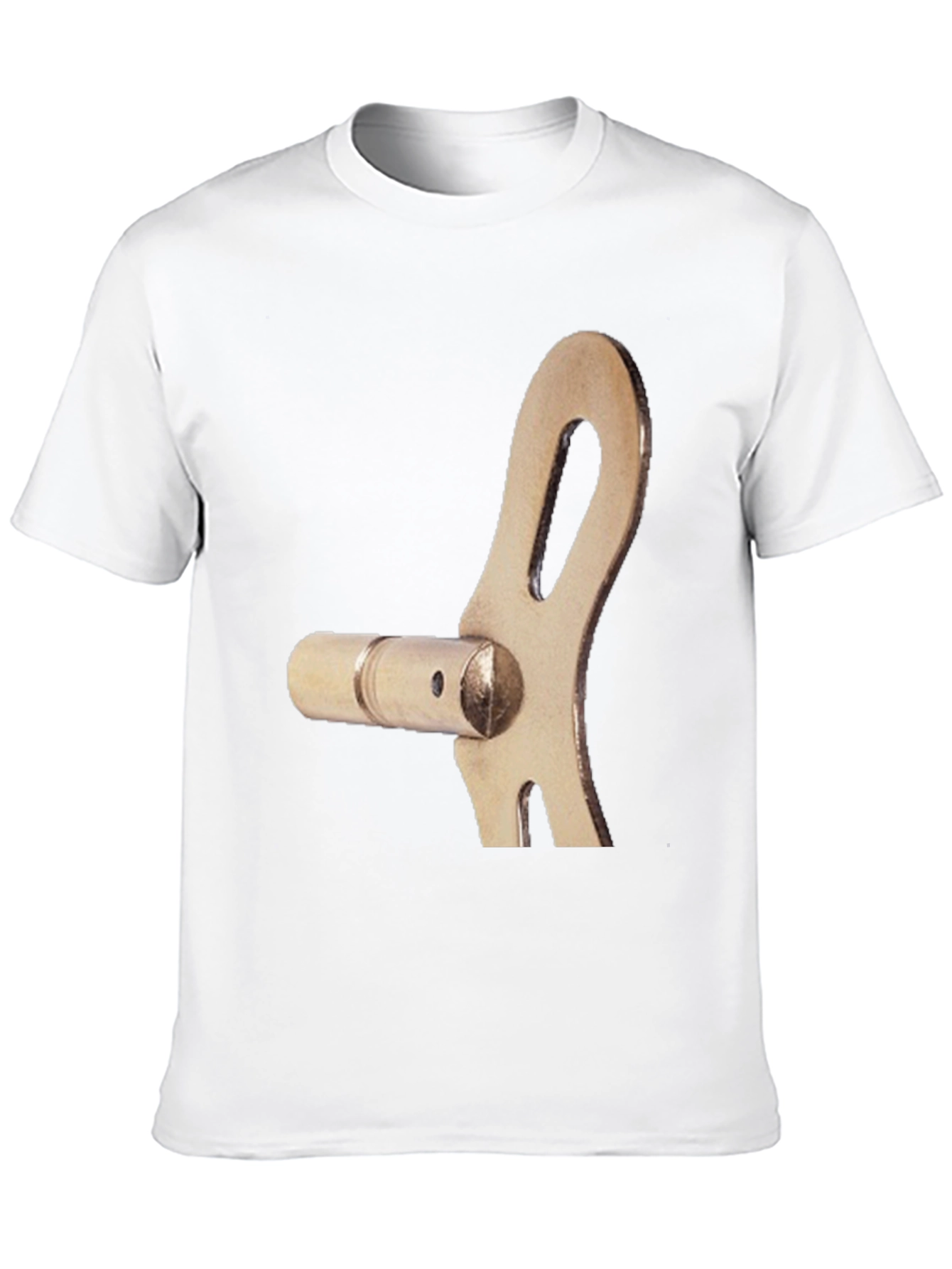 Novelty Mechanical Part Graphic T-Shirt