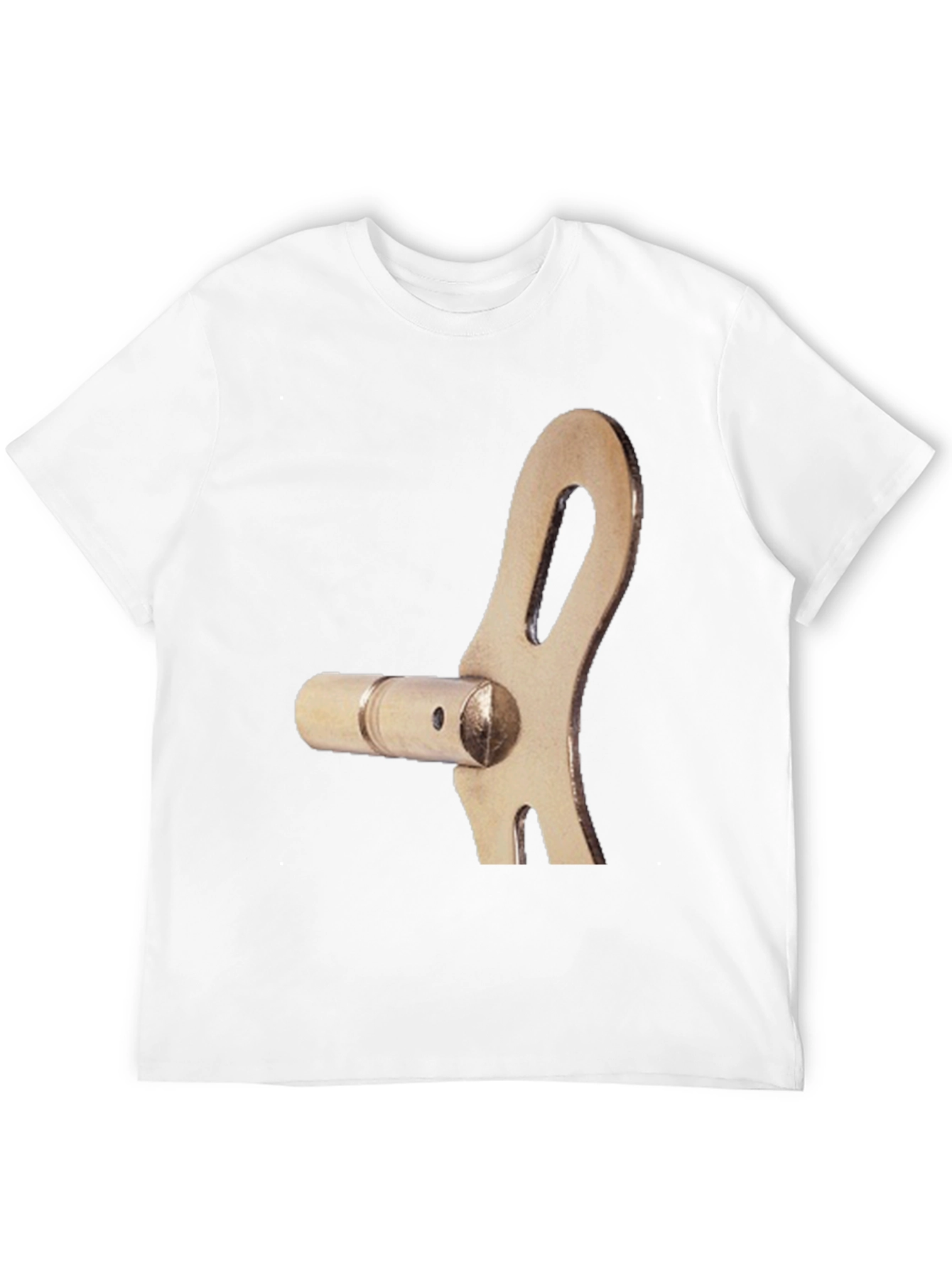 Novelty Mechanical Part Graphic T-Shirt
