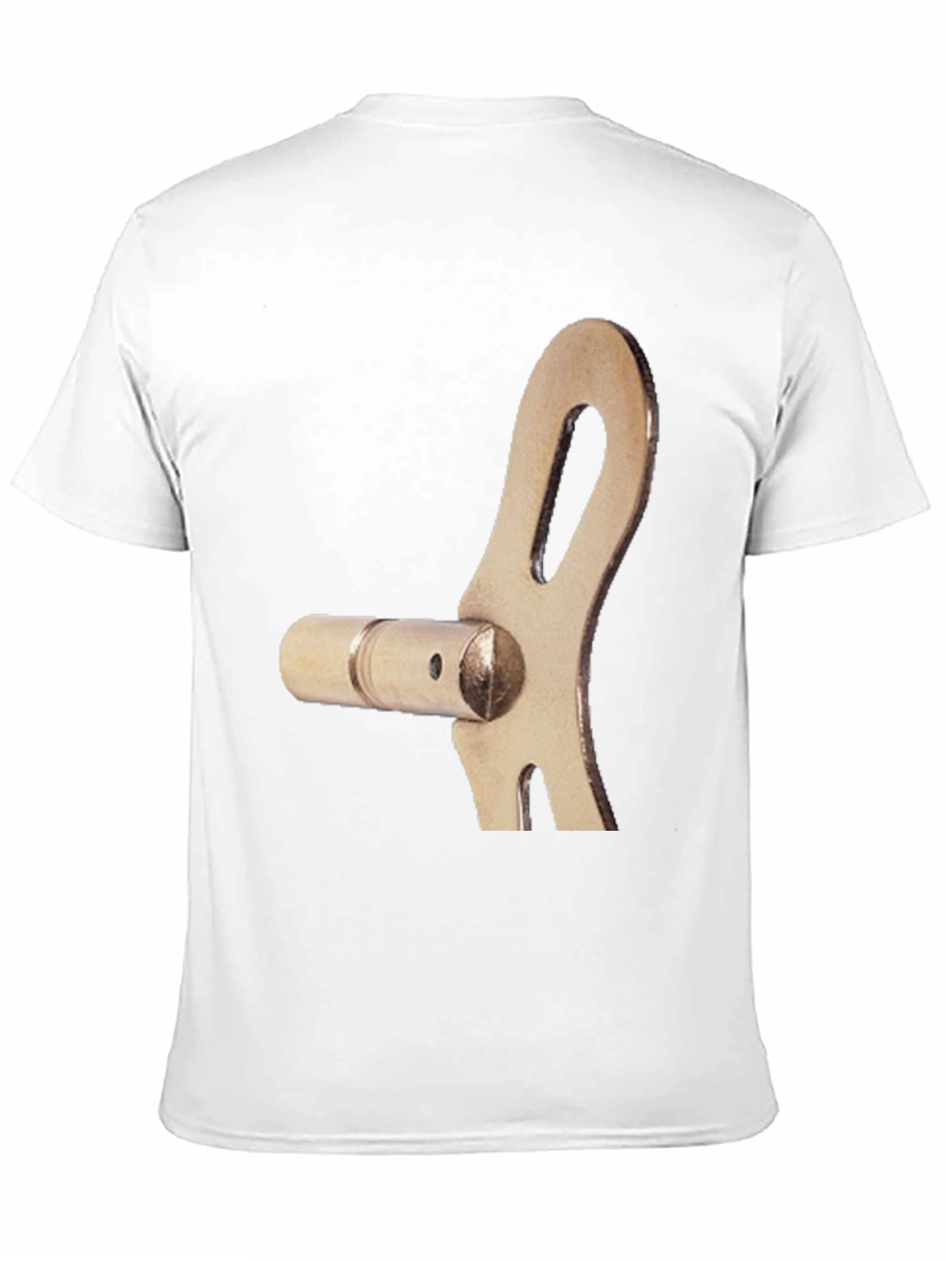 Novelty Mechanical Part Graphic T-Shirt