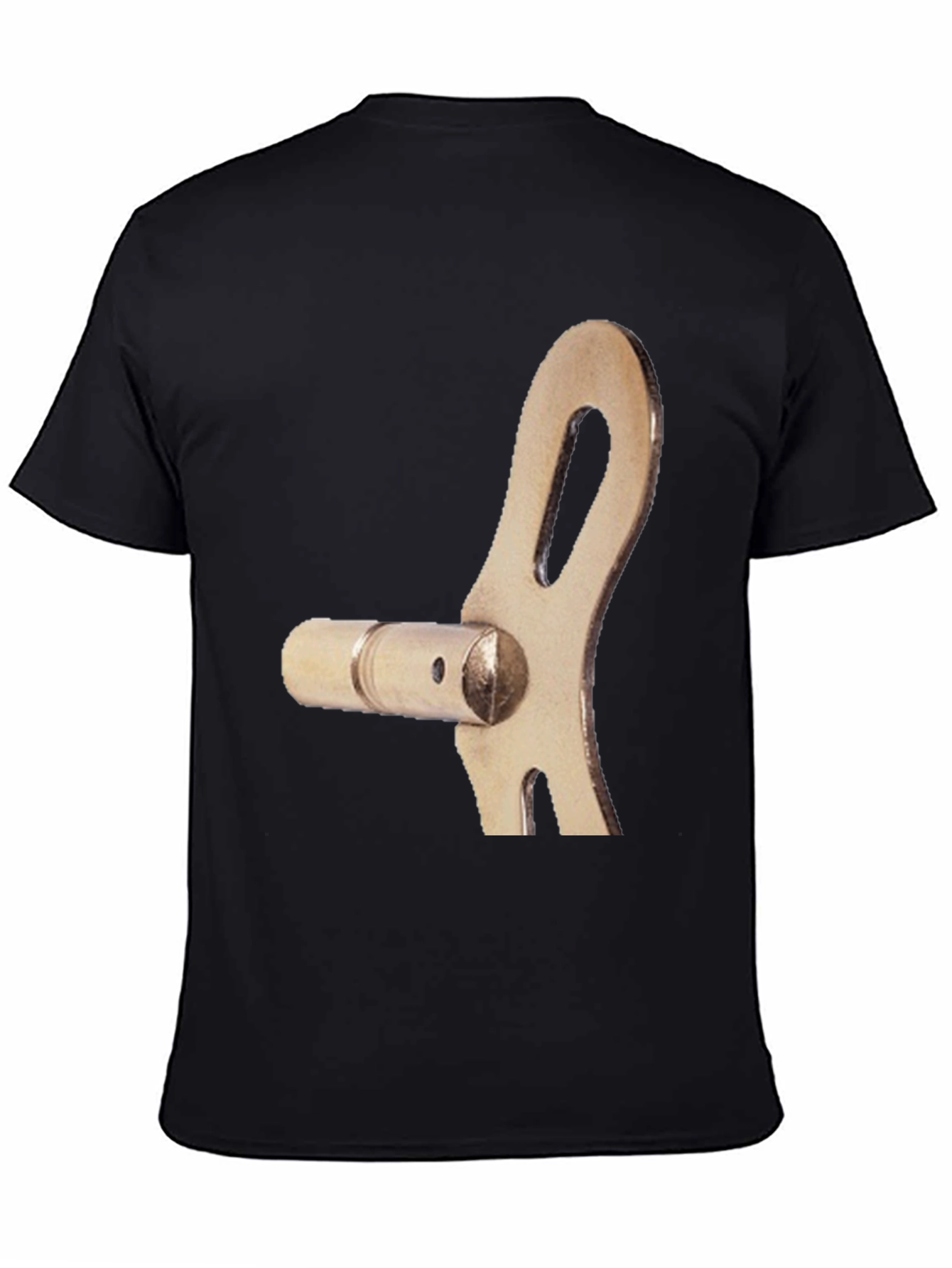 Novelty Mechanical Part Graphic T-Shirt