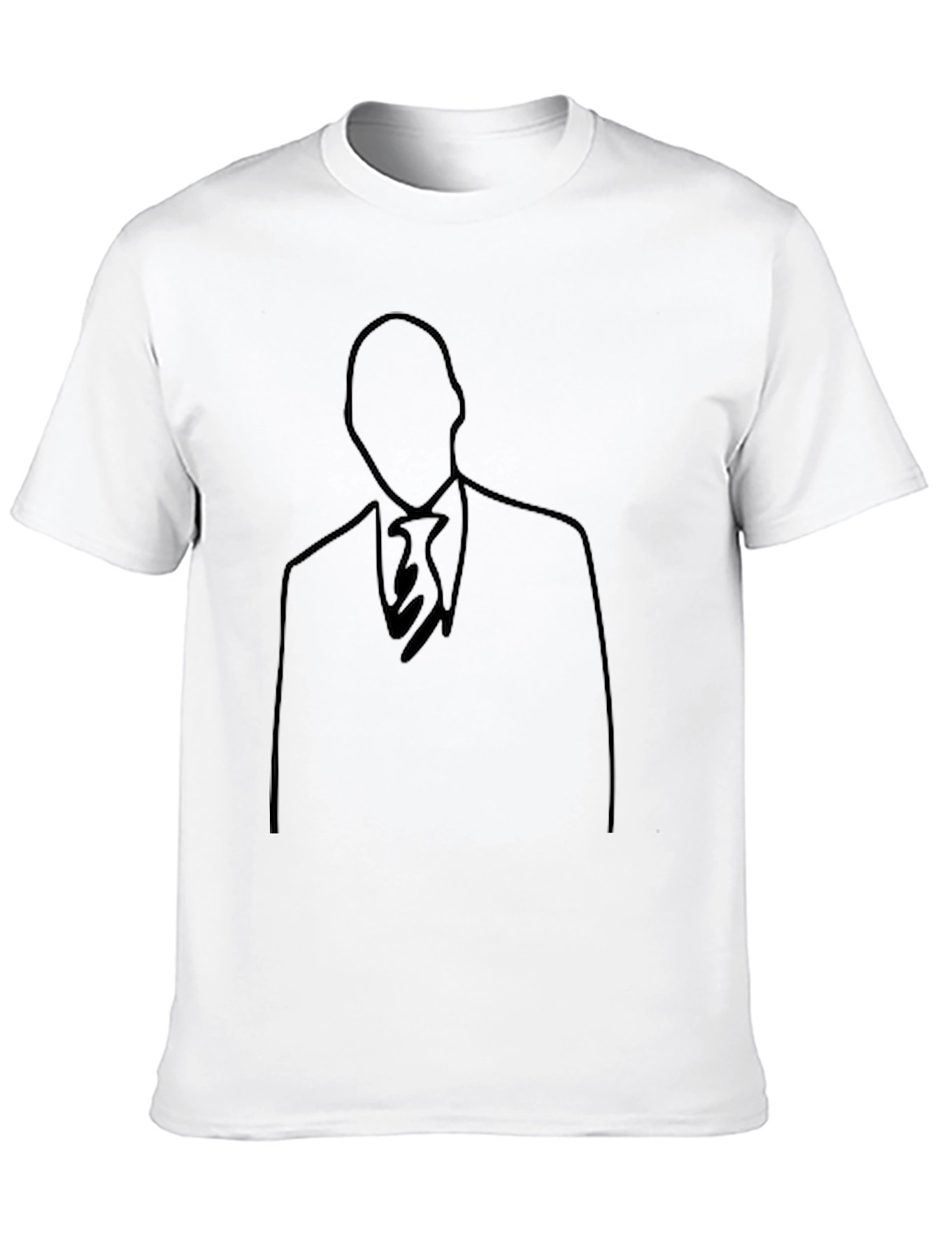 Minimalist Outline T-Shirt - The Stylish Agent