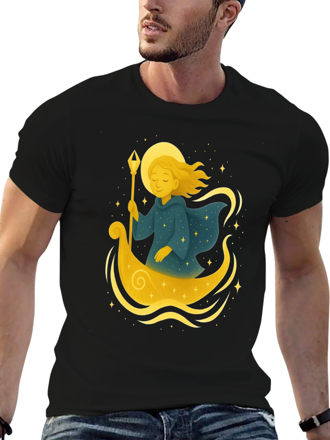 Celestial Navigator Graphic T-Shirt