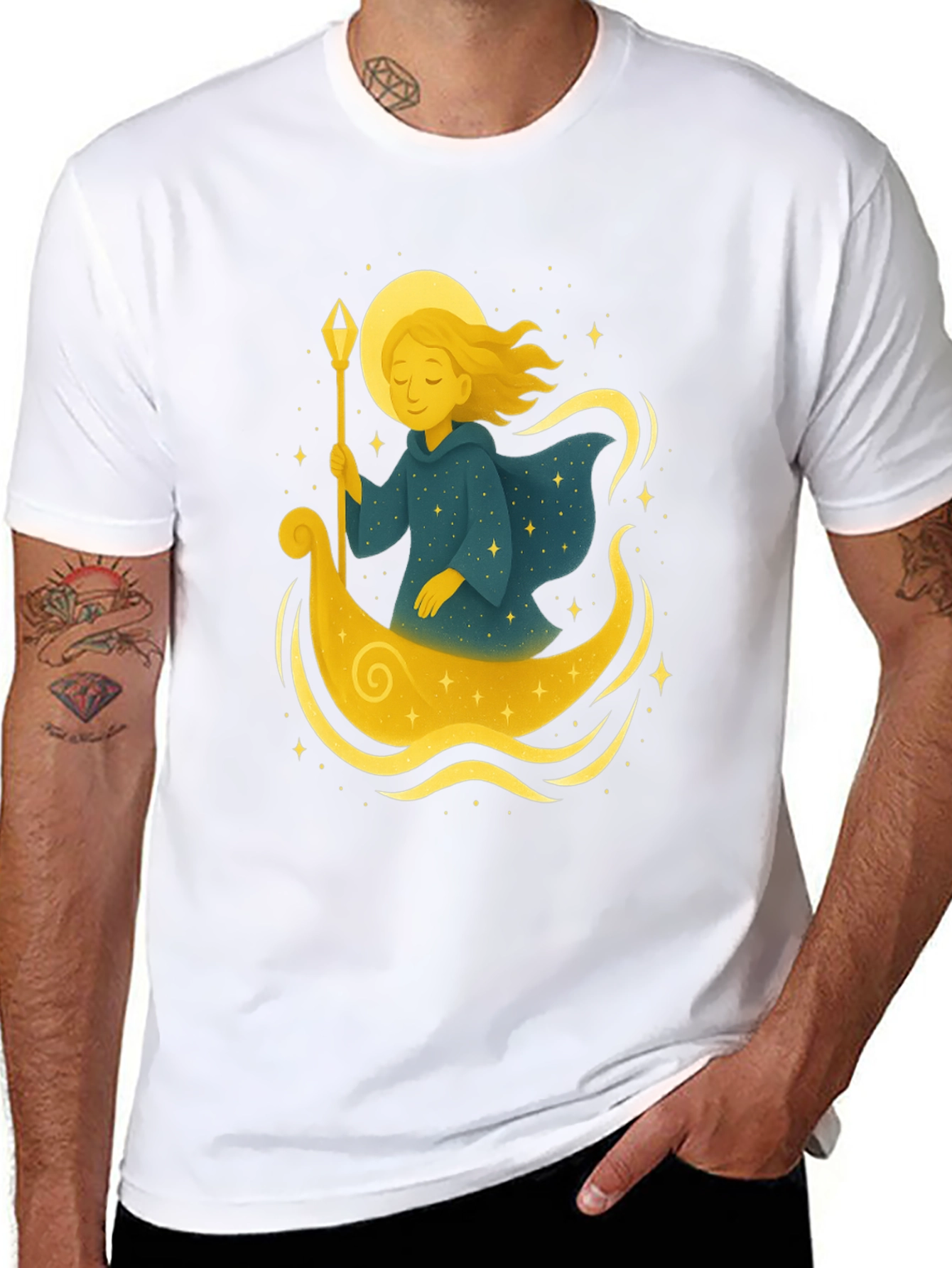 Celestial Navigator Graphic T-Shirt