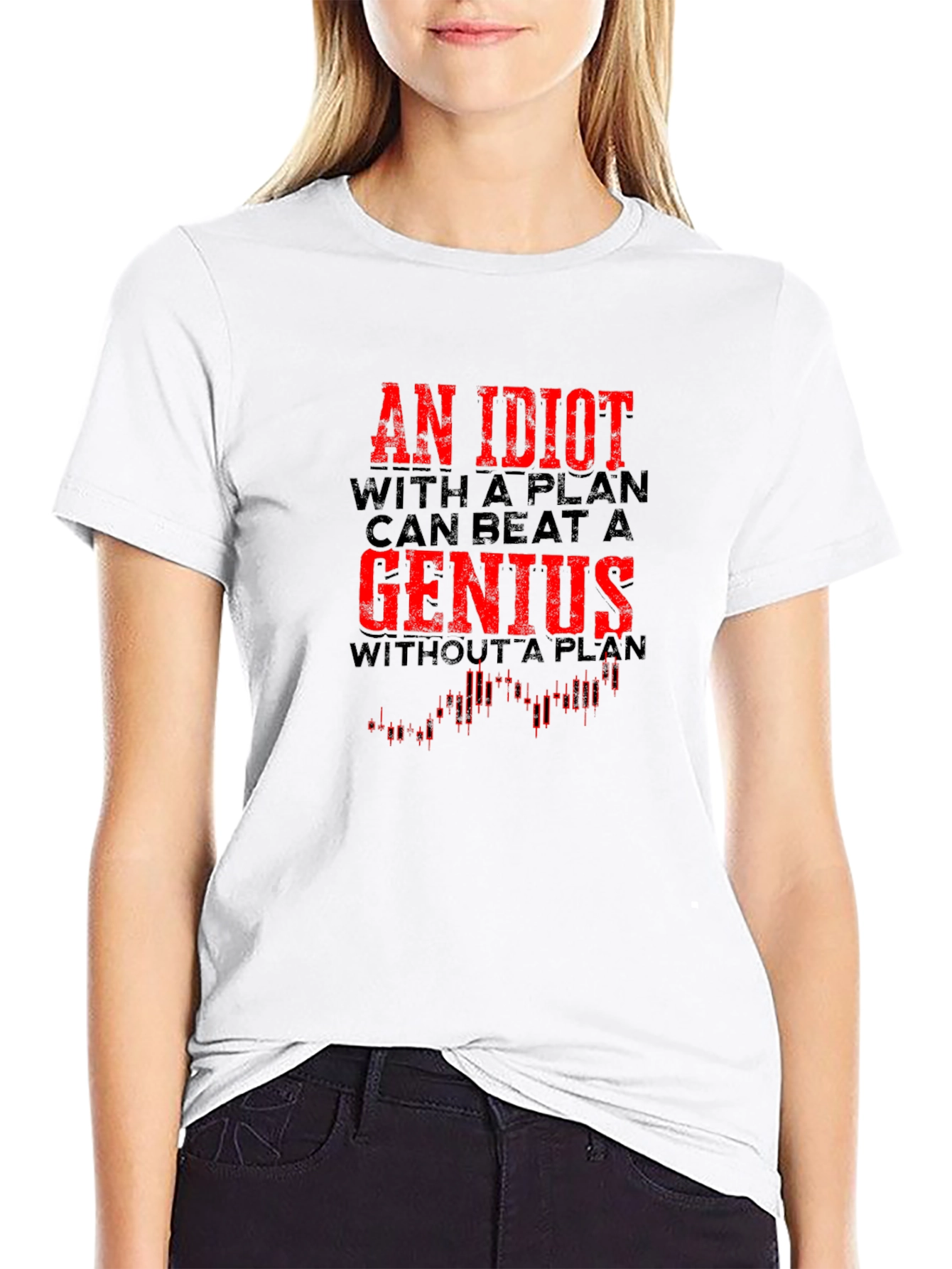 Idiot with a Plan Graphic Tee