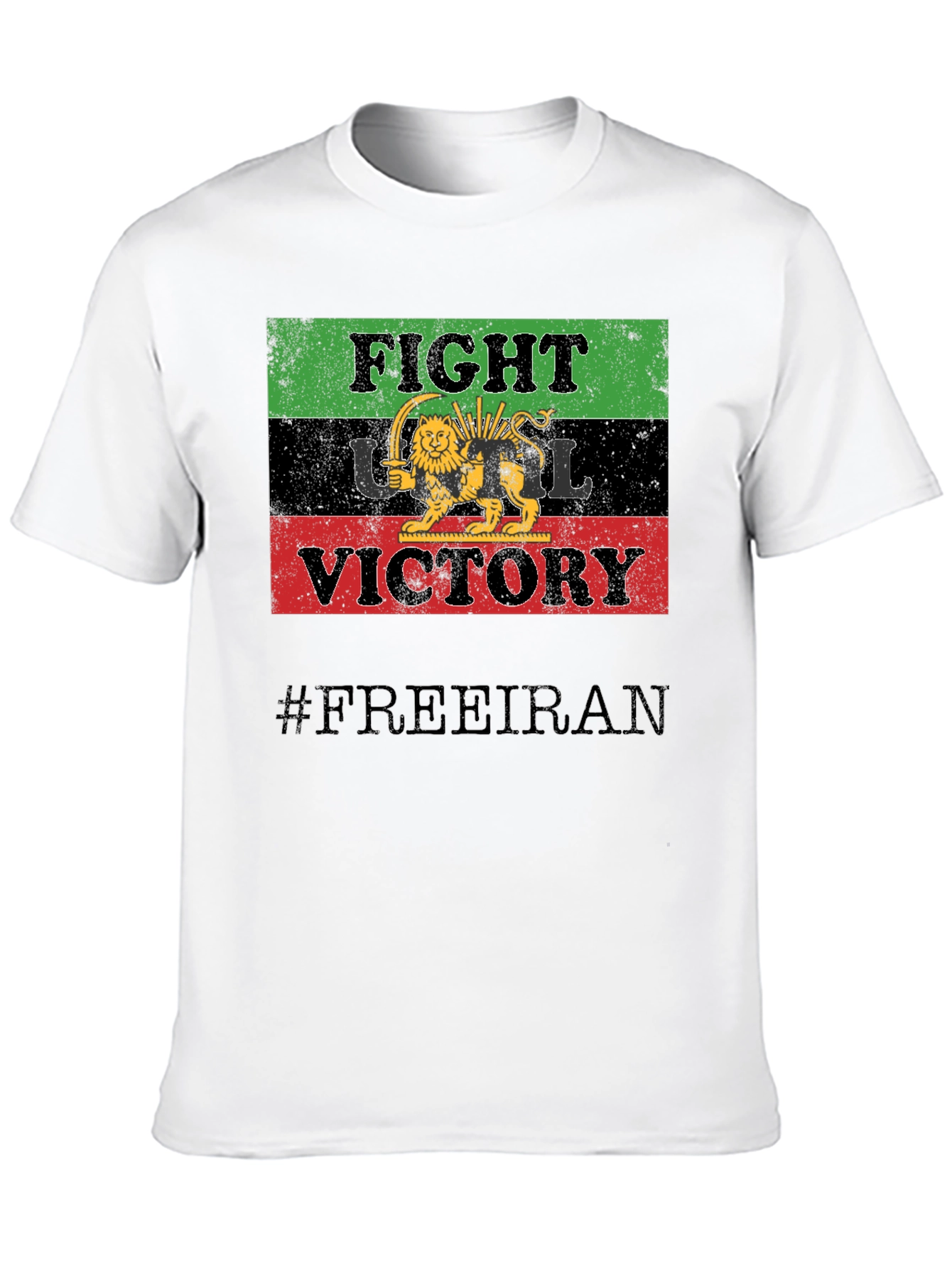 Fight Until Victory Iran T-Shirt