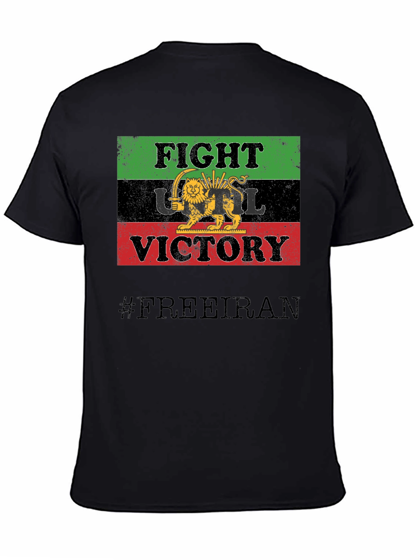 Fight Until Victory Iran T-Shirt