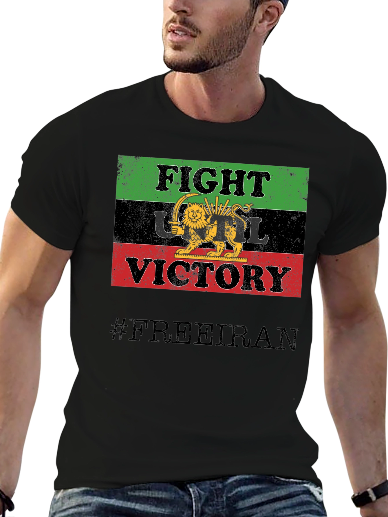 Fight Until Victory Iran T-Shirt