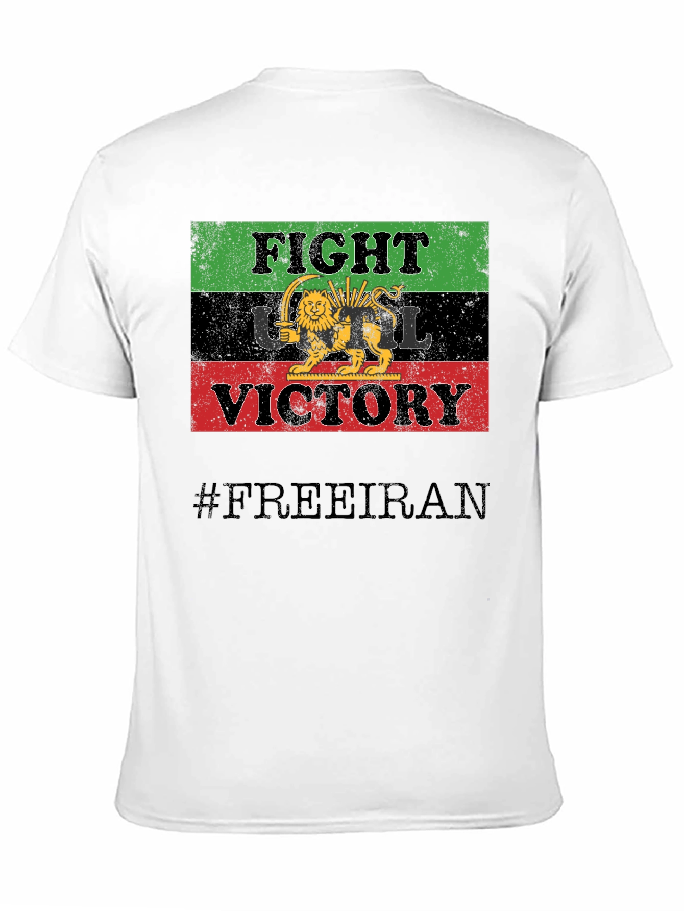 Fight Until Victory Iran T-Shirt