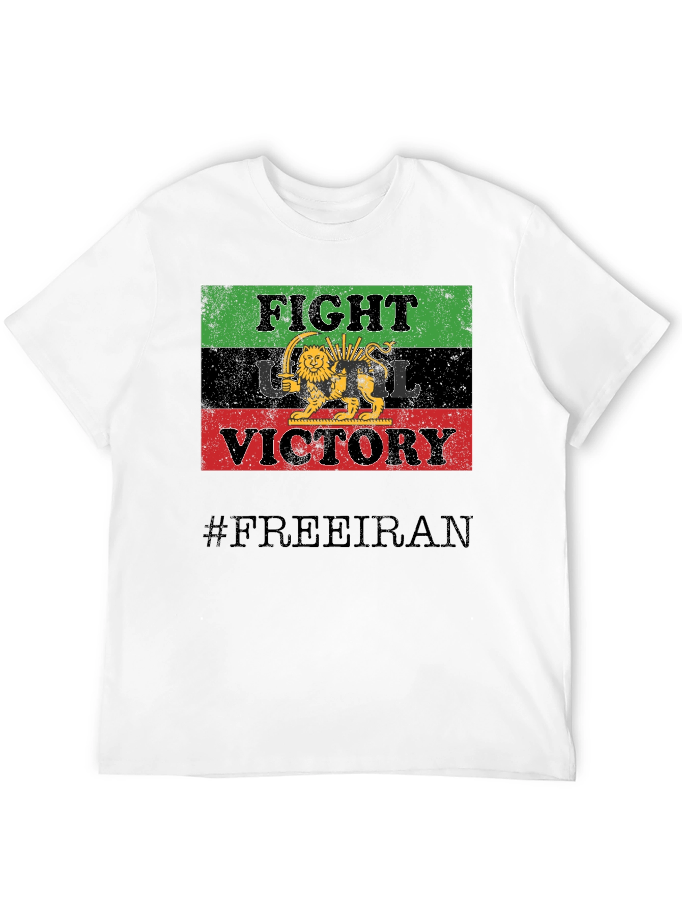 Fight Until Victory Iran T-Shirt