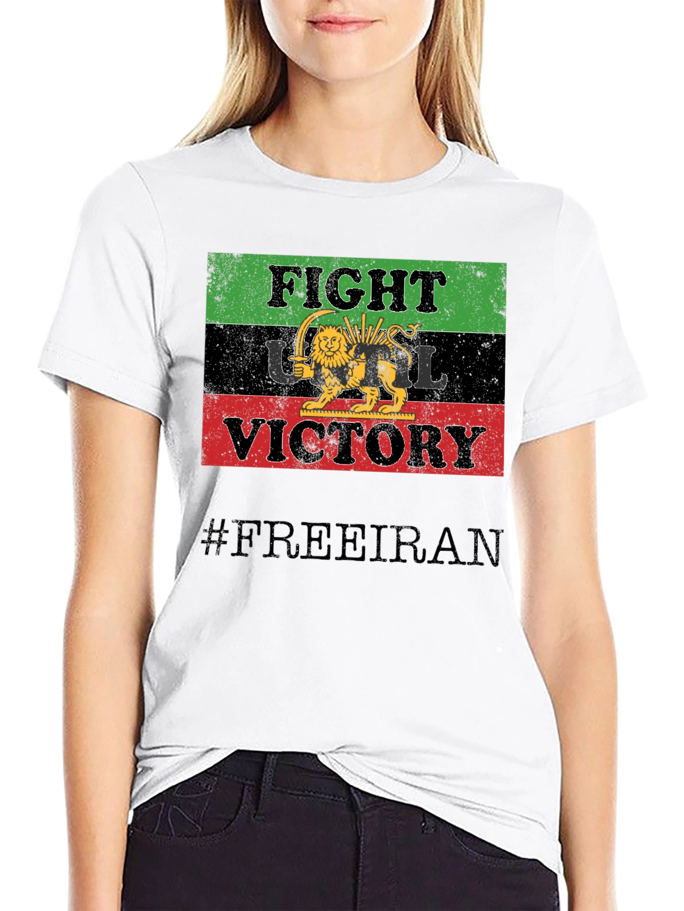Fight Until Victory Iran T-Shirt