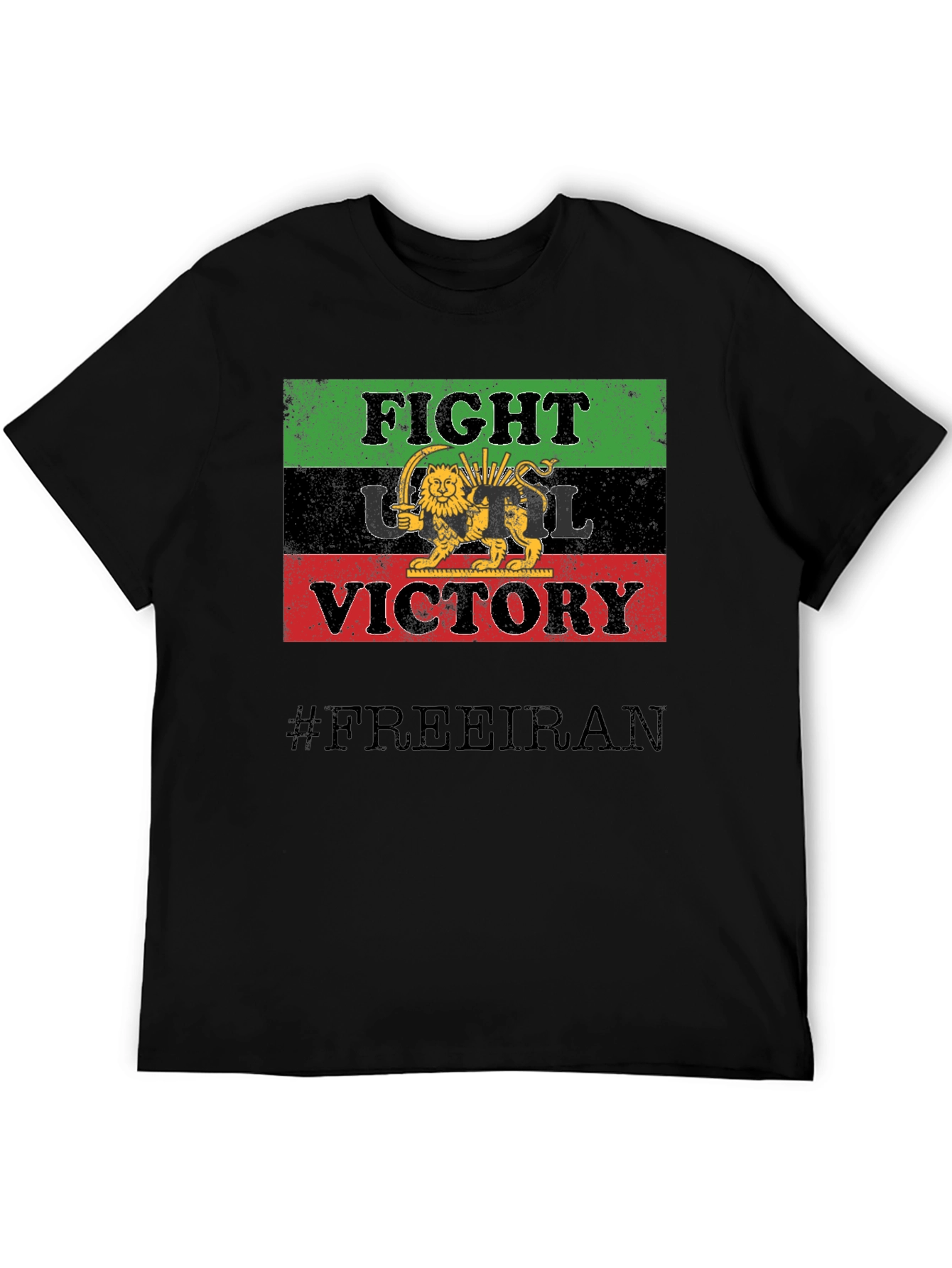 Fight Until Victory Iran T-Shirt