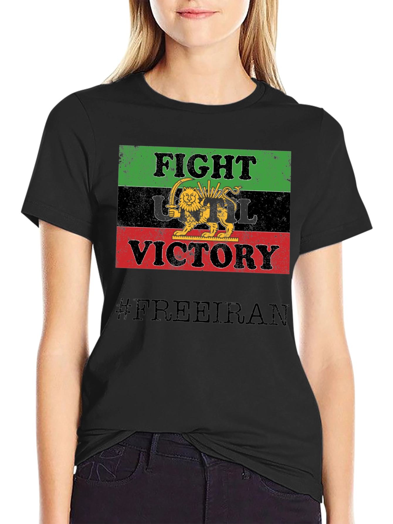 Fight Until Victory Iran T-Shirt