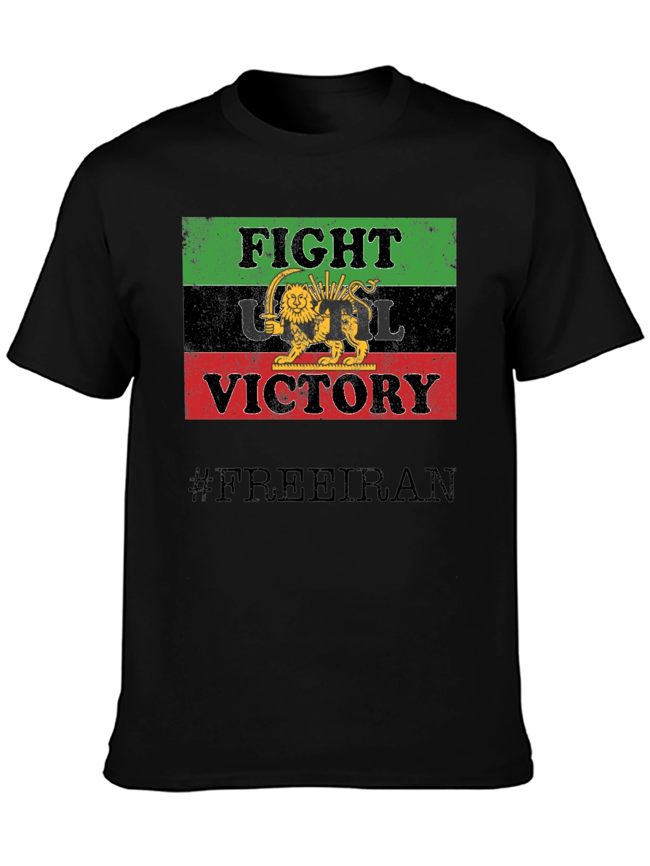 Fight Until Victory Iran T-Shirt