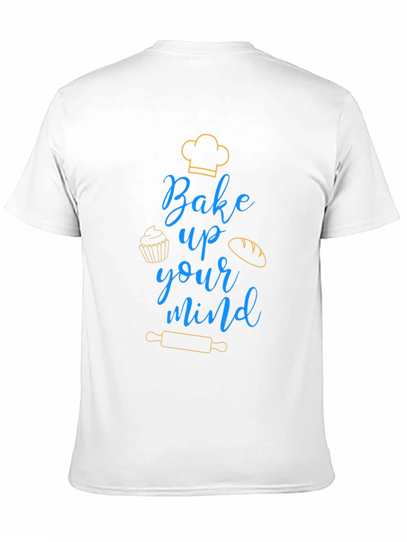 Bake Up Your Mind Black Graphic Tee