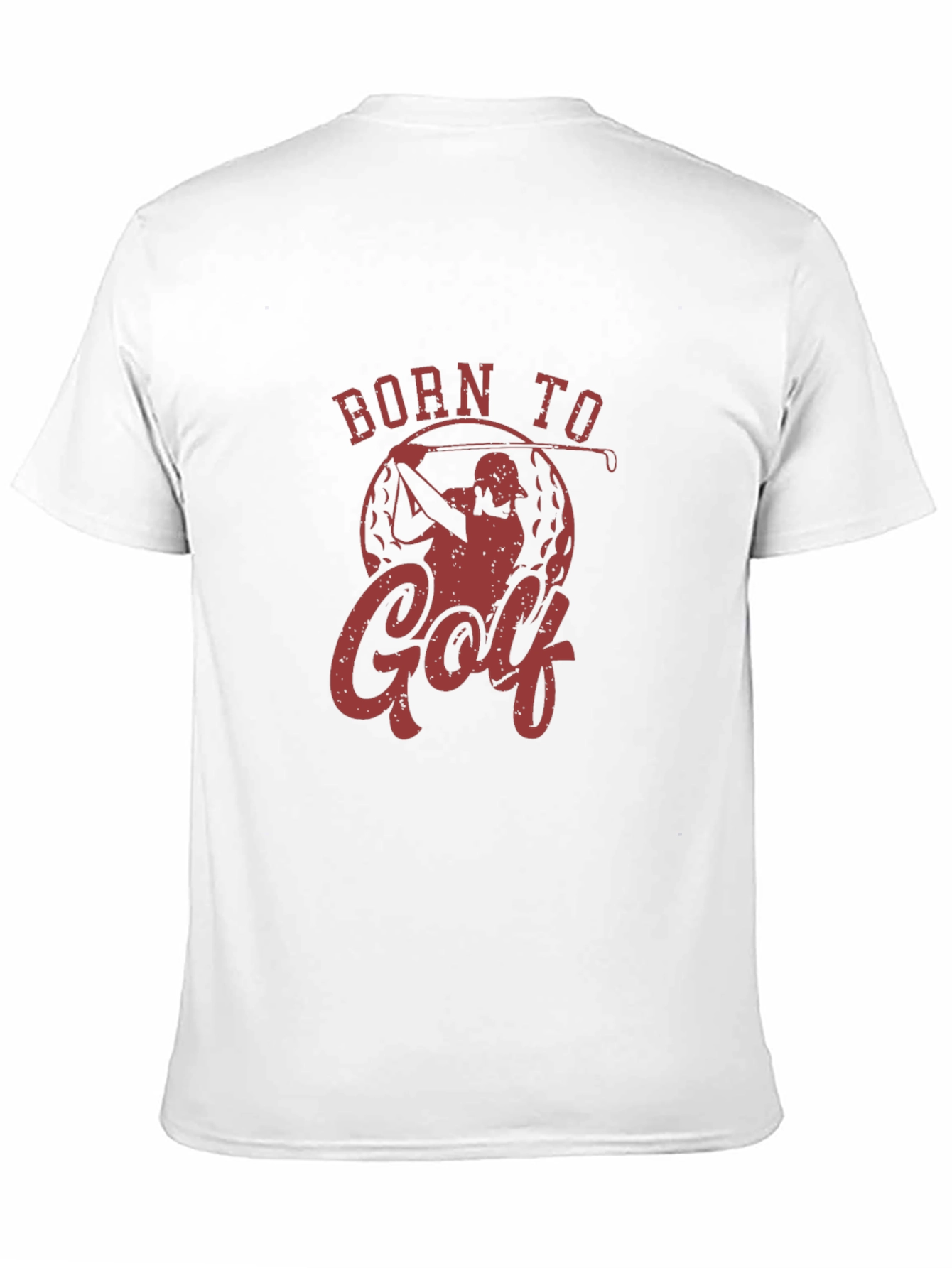 Born To Golf Tee - Golfer Gift