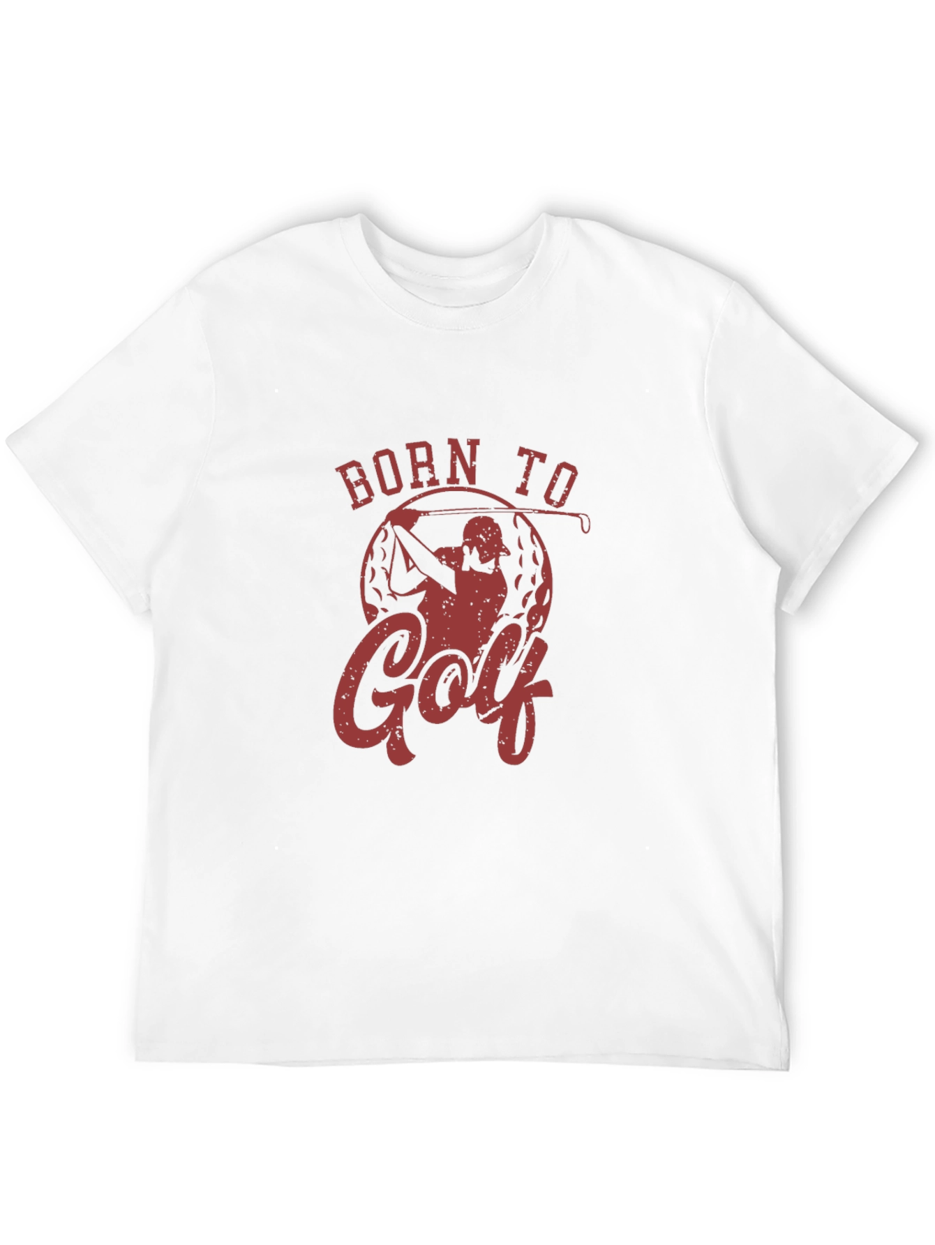 Born To Golf Tee - Golfer Gift
