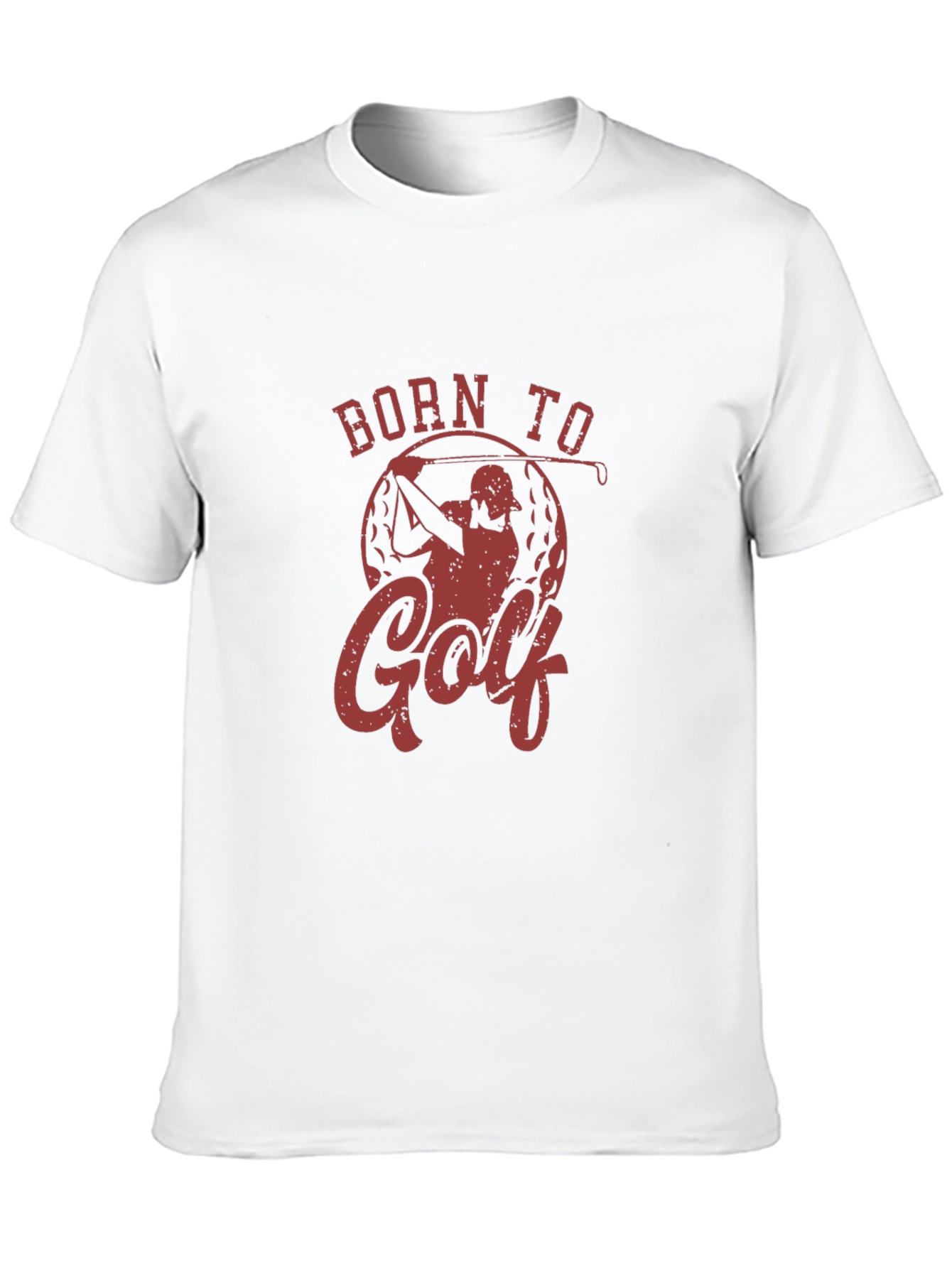 Born To Golf Tee - Golfer Gift
