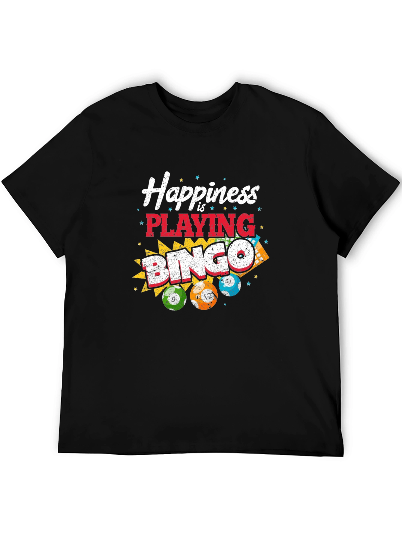 Happiness is Playing Bingo T-Shirt