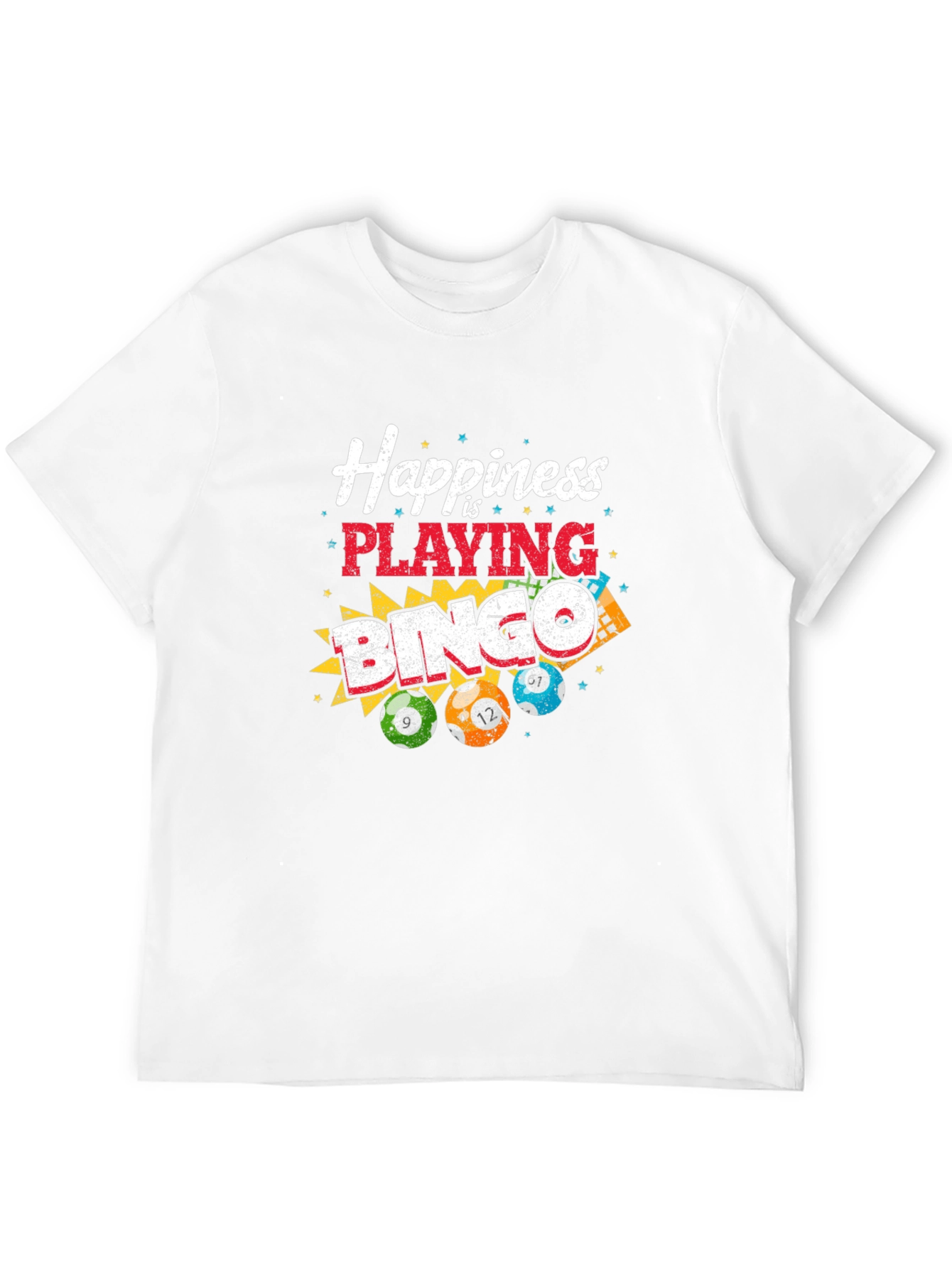 Happiness is Playing Bingo T-Shirt