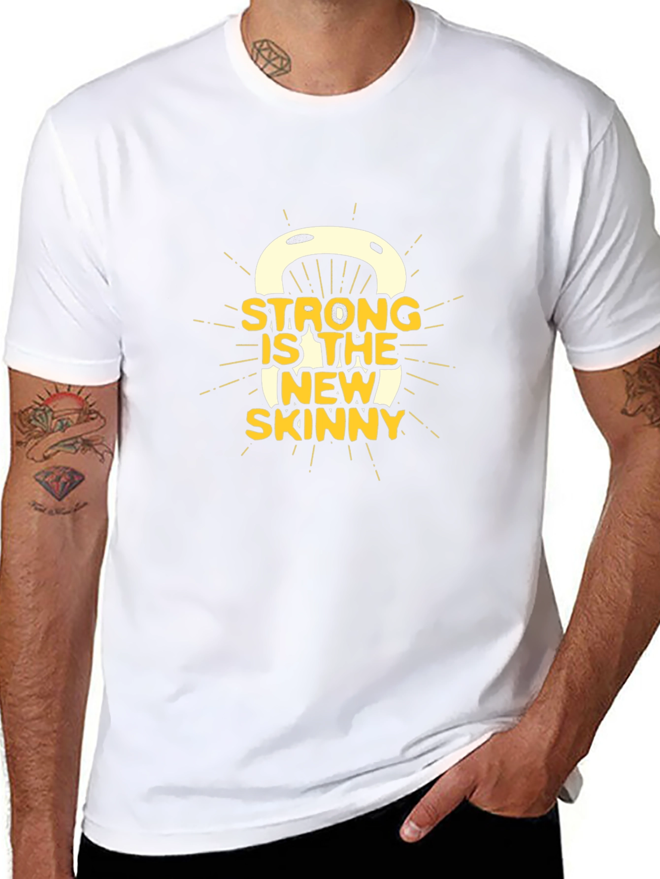 Strong is the New Skinny Graphic Tee
