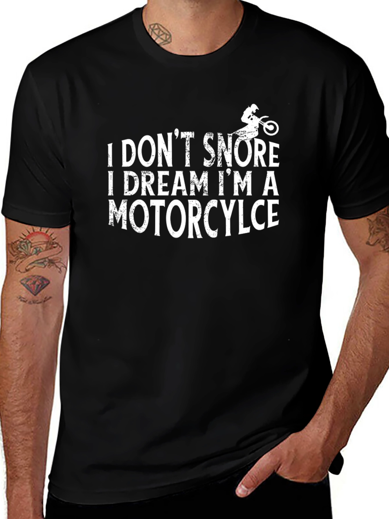 Motorcycle Dream T-Shirt - Black