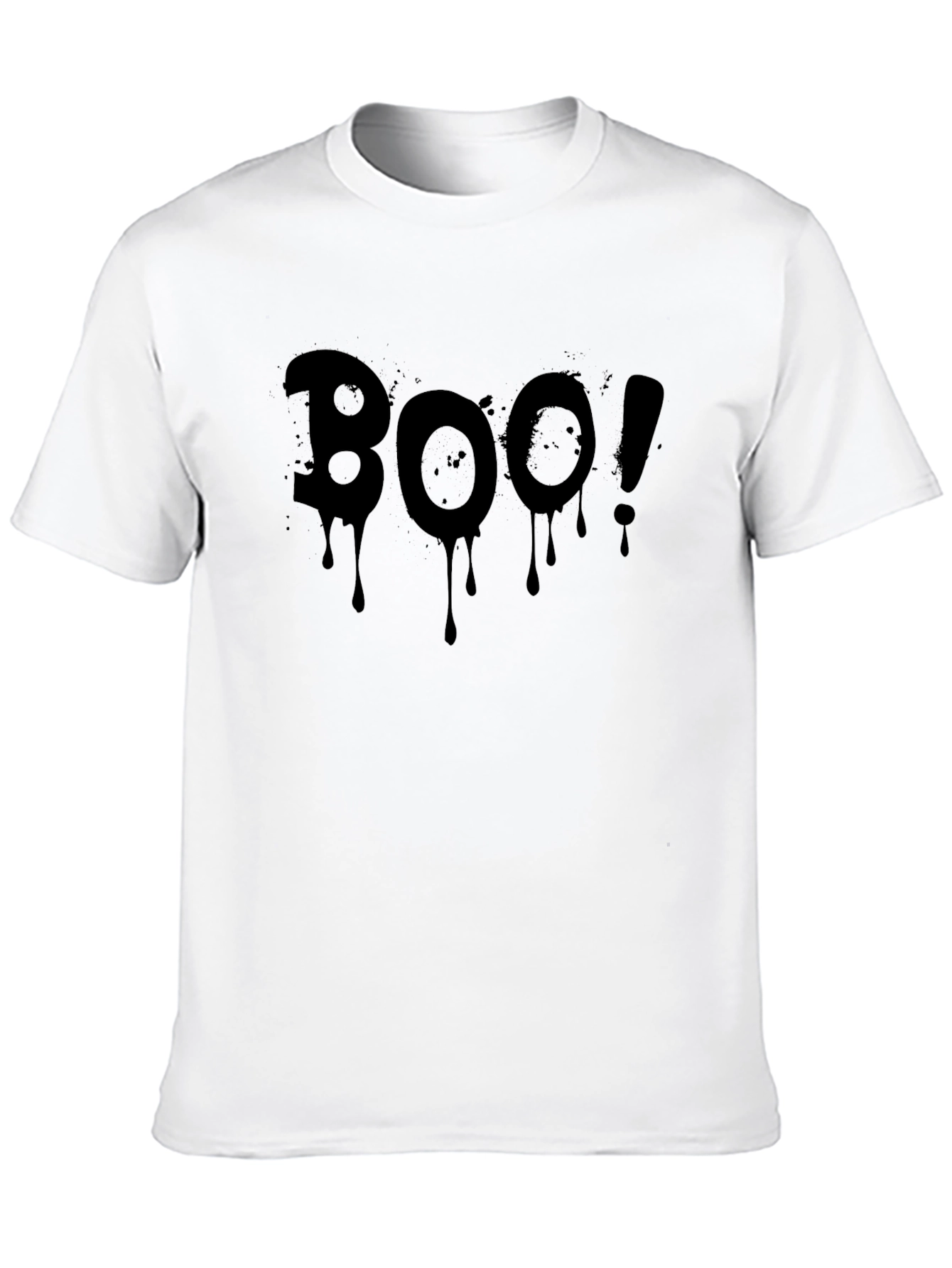 Boo! Halloween T-Shirt - Spooky Season Black Tee