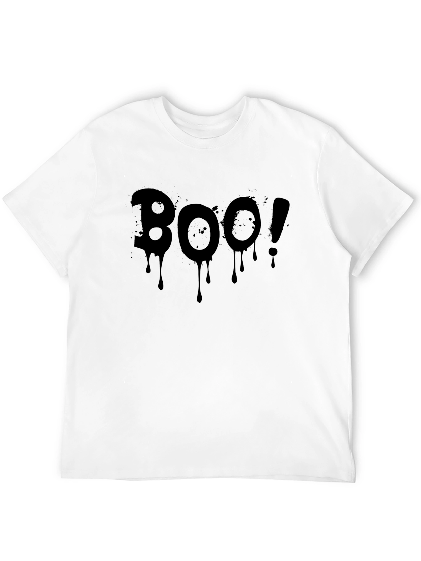 Boo! Halloween T-Shirt - Spooky Season Black Tee