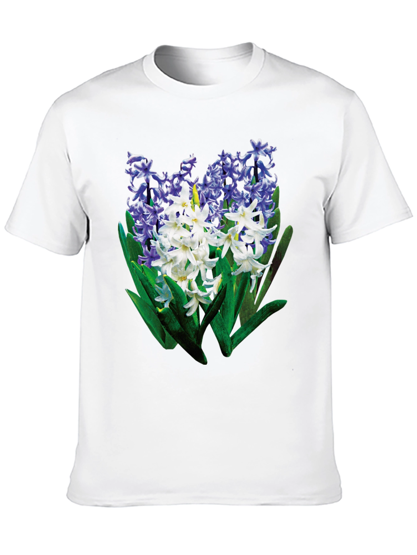 Floral Hyacinth Graphic T-Shirt