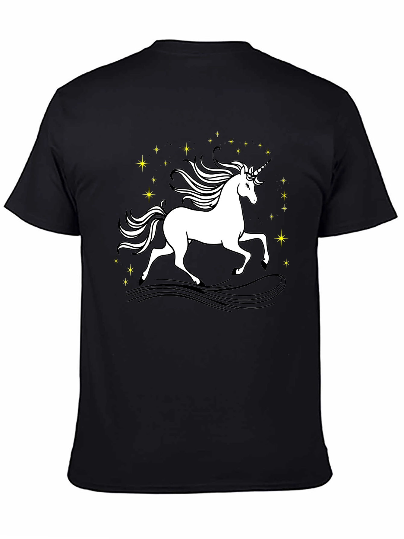 Unicorn Starry Night Graphic Tee