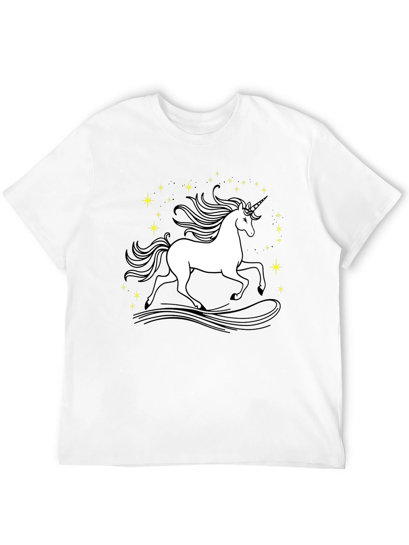 Unicorn Starry Night Graphic Tee