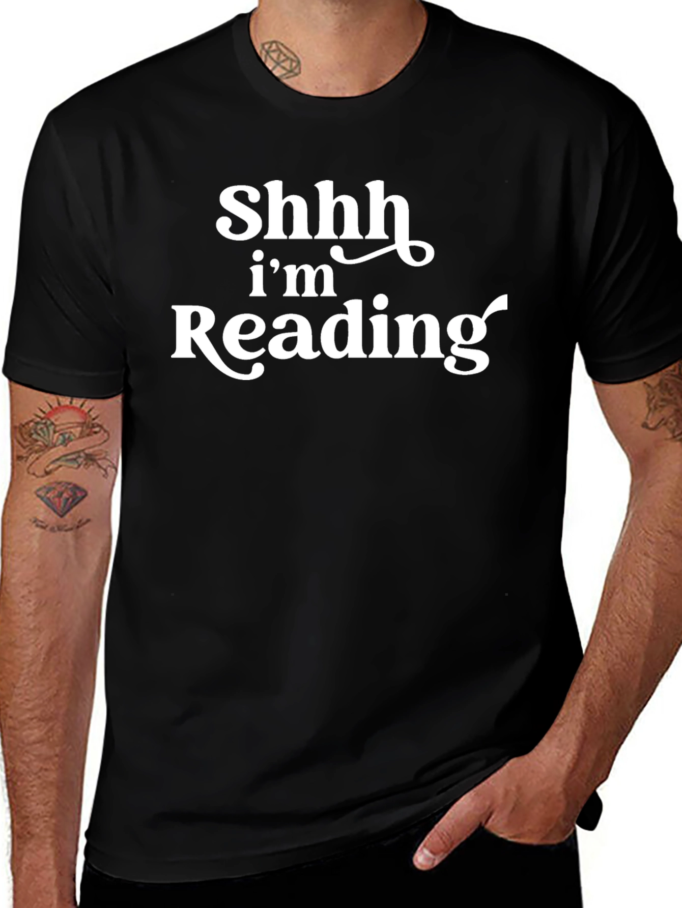 Shhh Im Reading T-Shirt - Book Lovers Tee