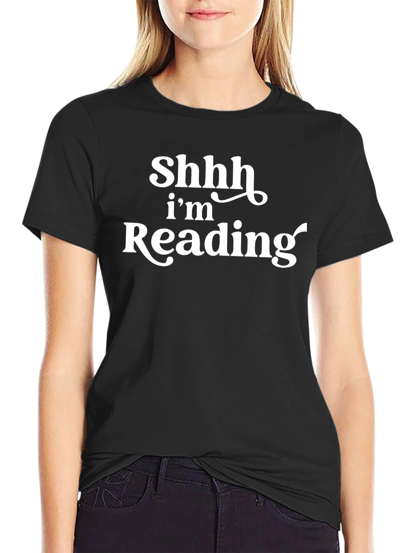 Shhh Im Reading T-Shirt - Book Lovers Tee