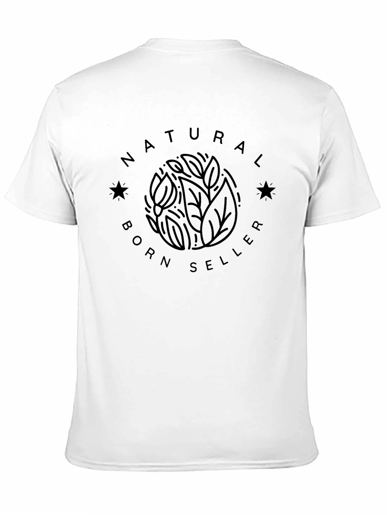 Natural Born Seller Black T-Shirt