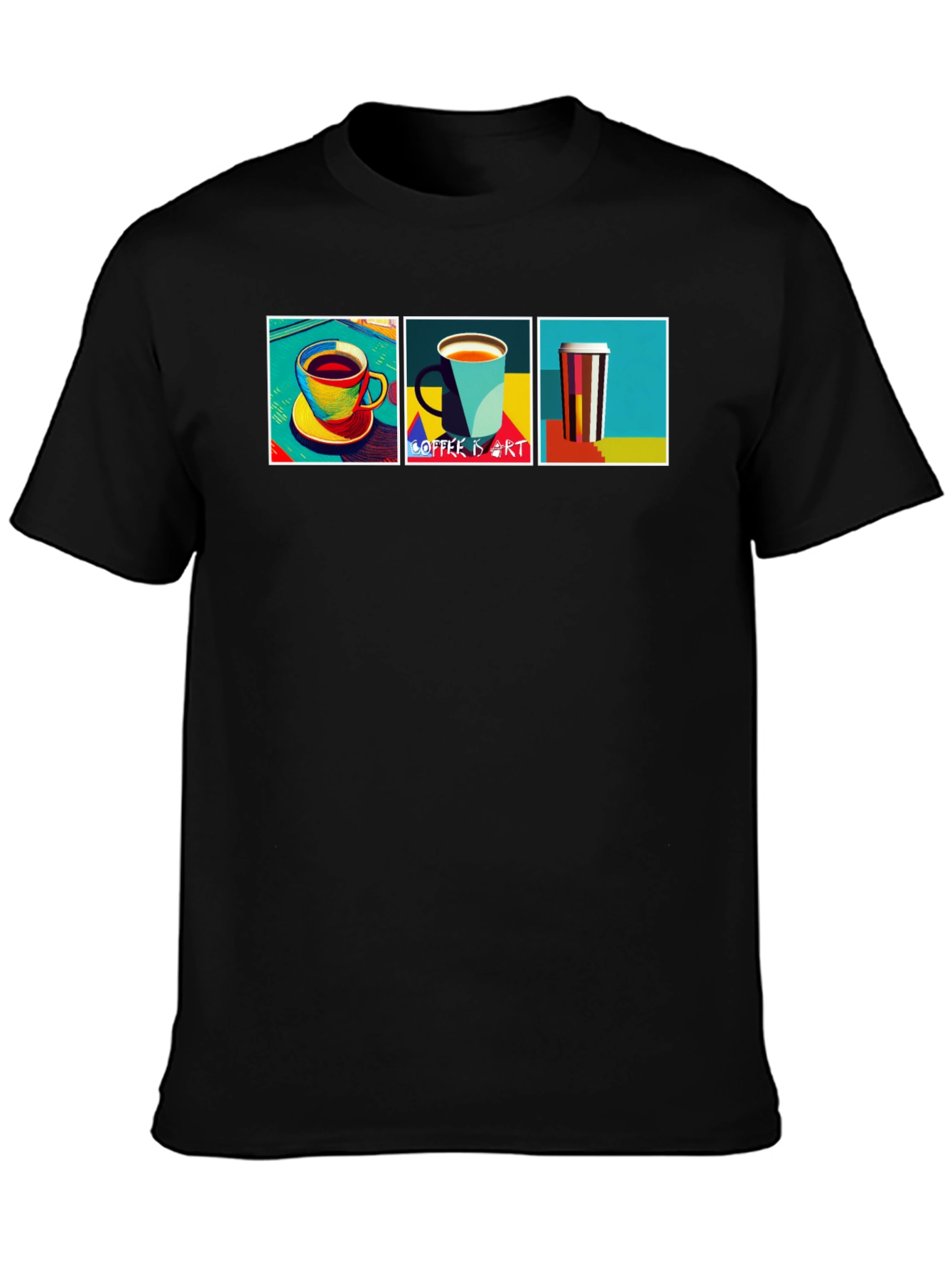 Coffee Art T-Shirt - Stylish Graphic Tee