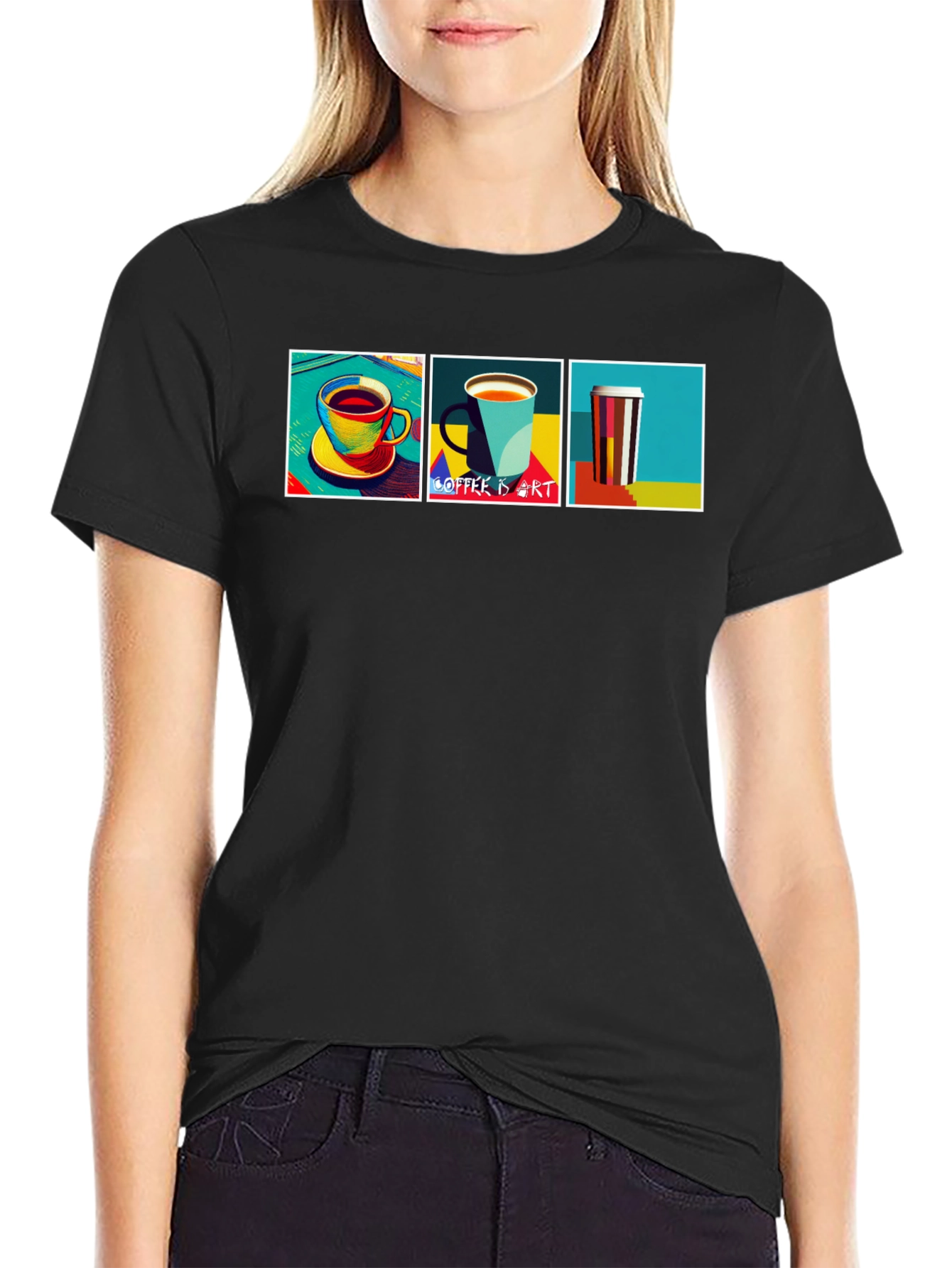 Coffee Art T-Shirt - Stylish Graphic Tee