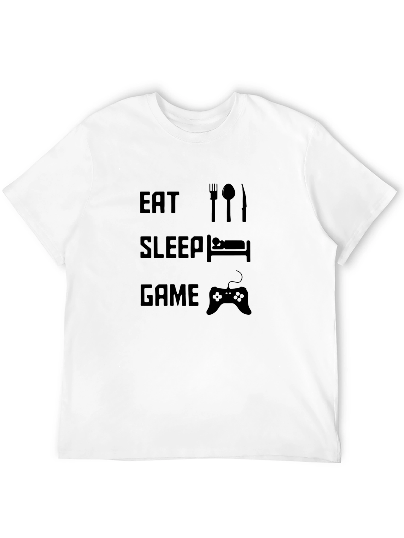 Eat Sleep Game T-Shirt - Gamer Life