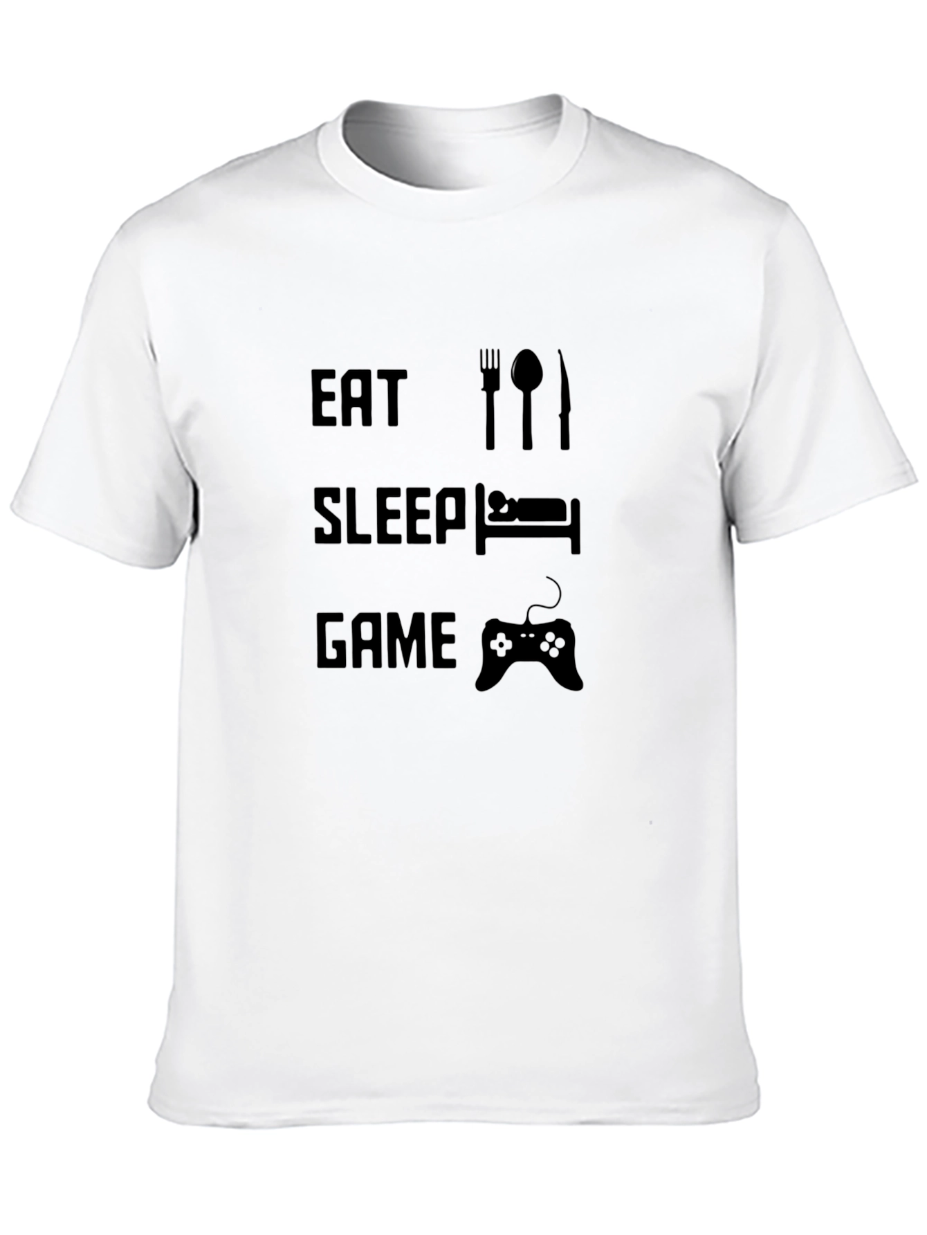 Eat Sleep Game T-Shirt - Gamer Life