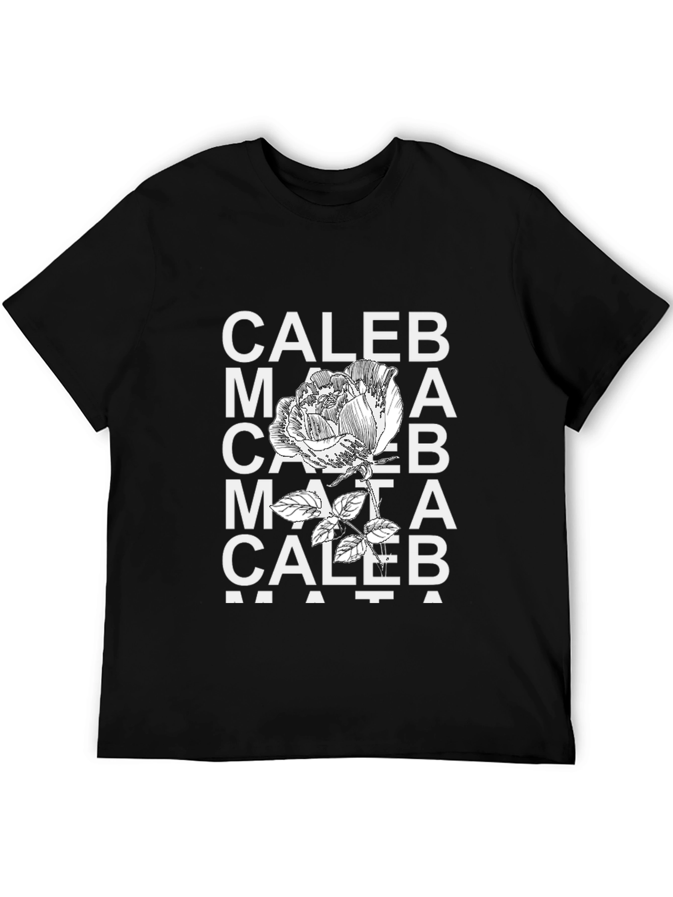 CALEB Name Graphic T-Shirt - Soft Cotton Blend