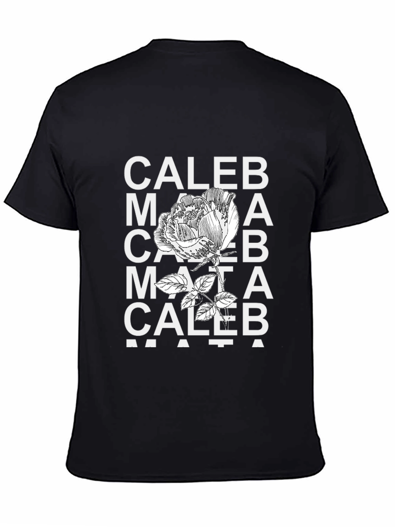CALEB Name Graphic T-Shirt - Soft Cotton Blend
