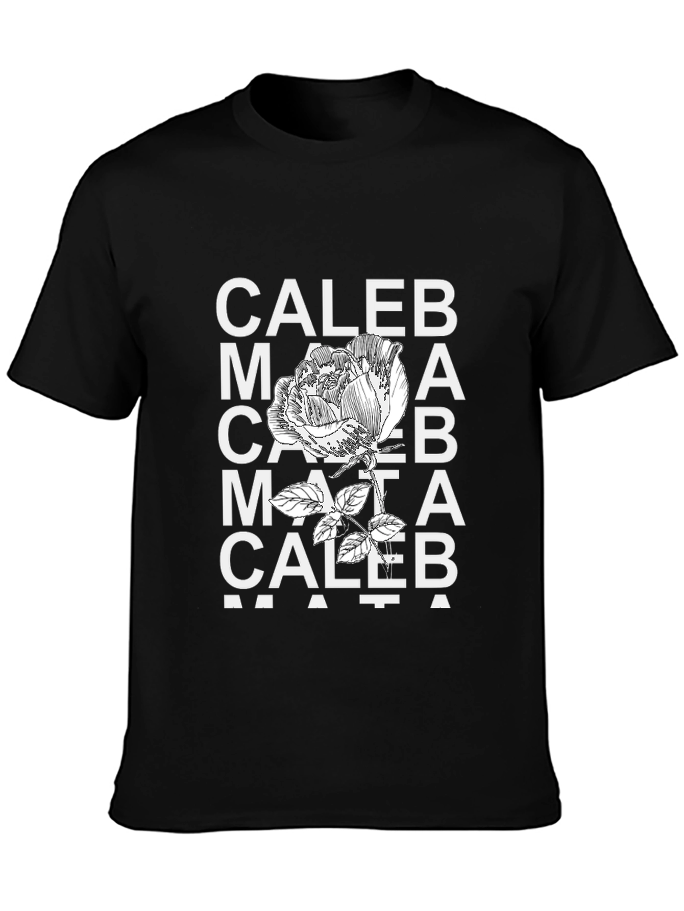 CALEB Name Graphic T-Shirt - Soft Cotton Blend