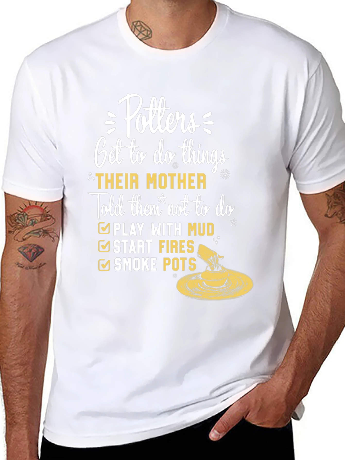 Potters Humor T-Shirt - Mothers Forbidden Fun