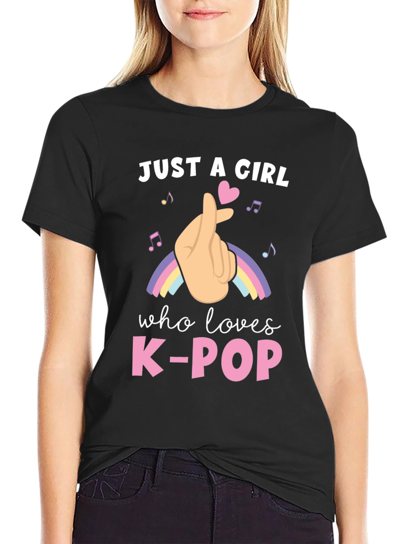 Just a Girl Who Loves K-Pop T-Shirt